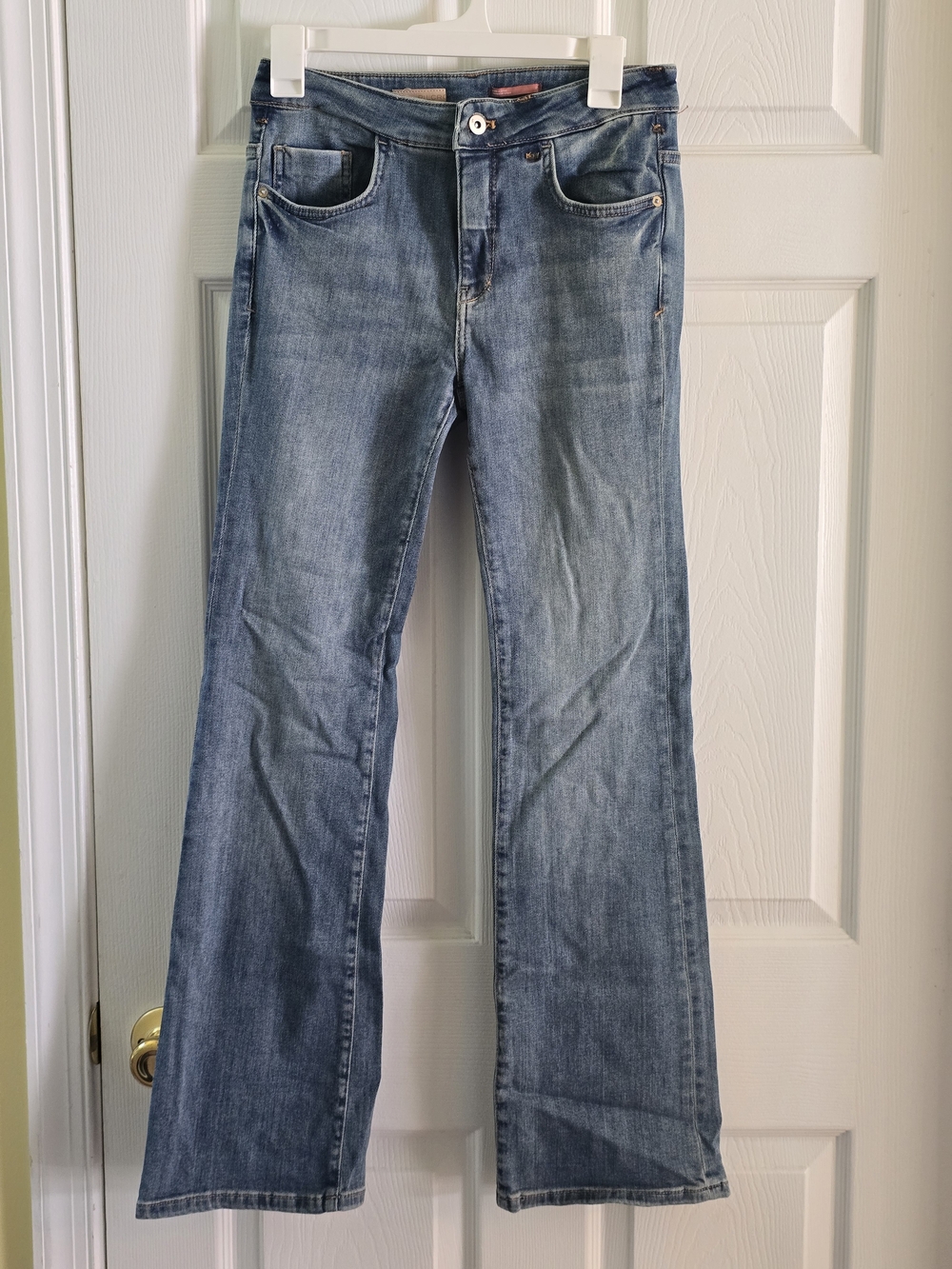 NWOT Pilcro Demulune Boot Classic Women's Light Blue Bootcut Jeans - 27